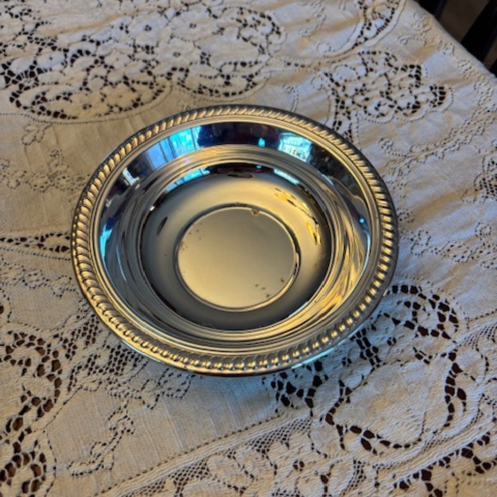 FB Rogers  vintage dish silver plated